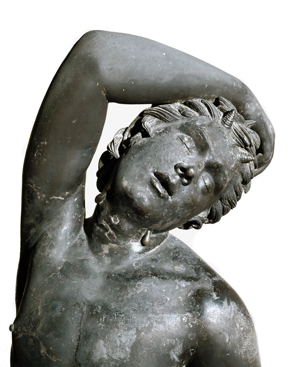 Szatír, bronz szobor alkotó: Roman