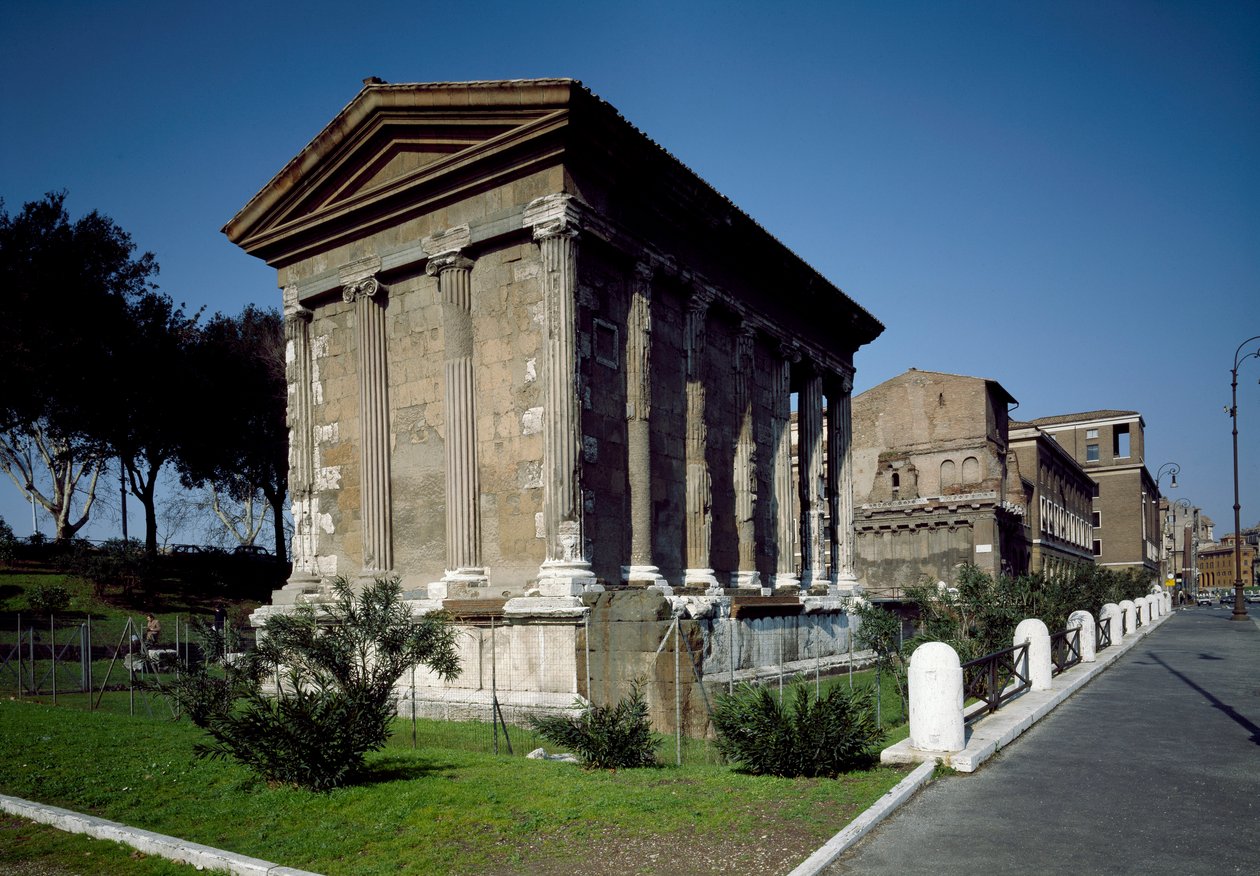 Fortuna Virilis temploma, ie 2. század alkotó: Roman
