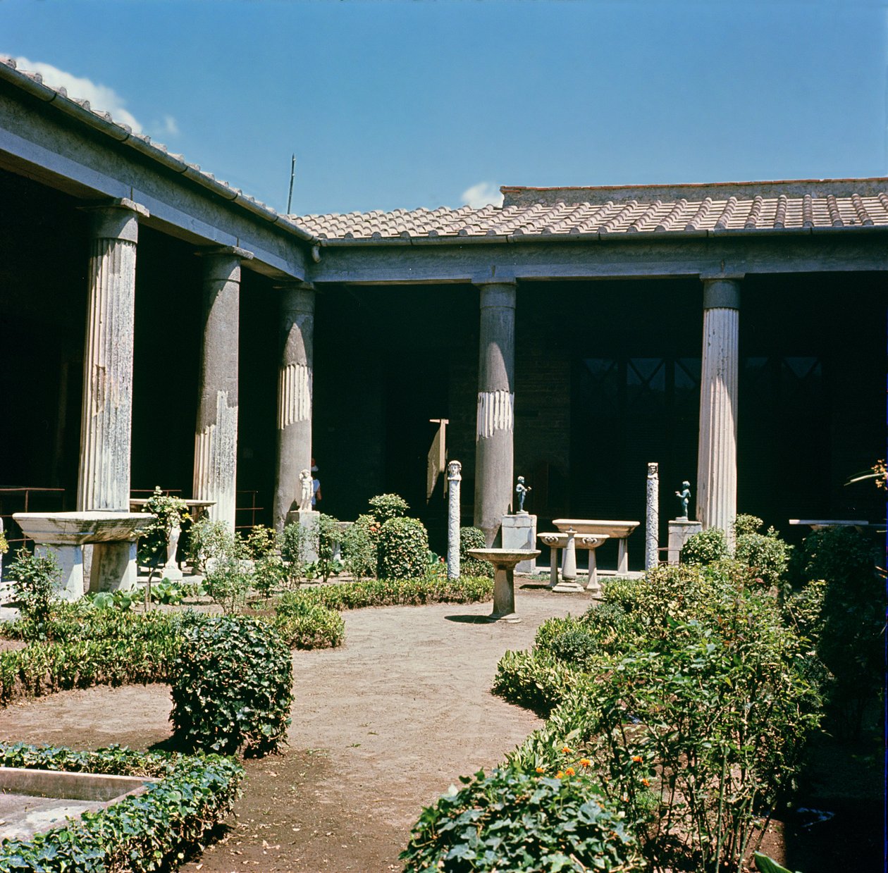 Átrium, Vettii Háza alkotó: Roman