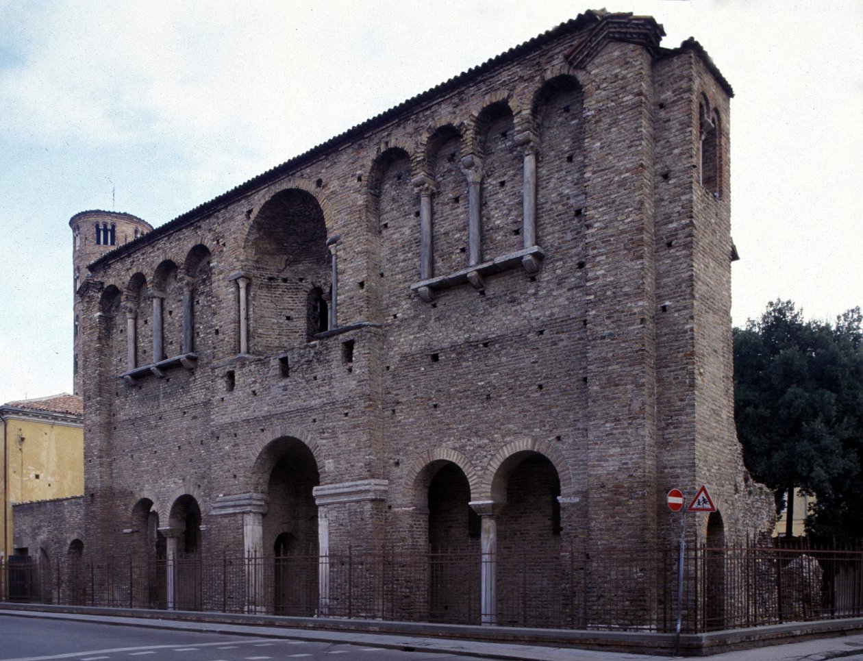 Nagy Theodorik császár palotája (455-526) Ravennában. alkotó: Roman