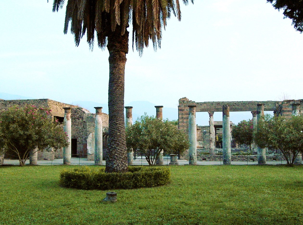 A Casa dei Vettii (Vettii-ház) házának látképe alkotó: Roman