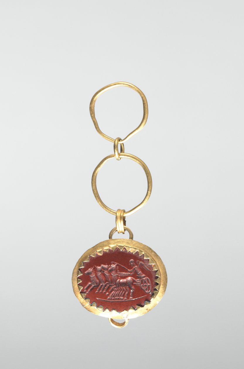 Mélynyomat győzelemmel a szekérben alkotó: Roman Imperial Period
