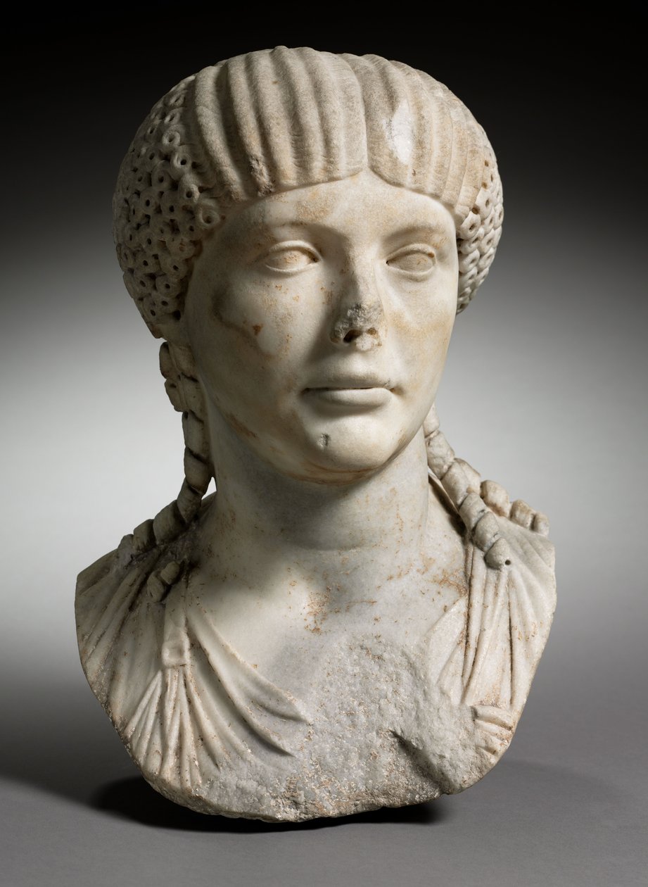 Octavia, Nero feleségének portréja alkotó: Roman Imperial Period