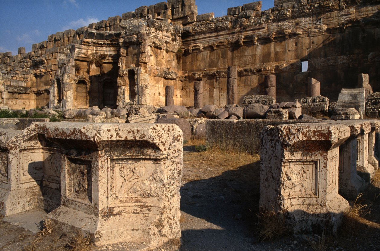 Jupiter Heliopolitanus szentélye, a Nagy Udvar, a magas császári időszak (i. e. 27-395) alkotó: Roman Imperial Period