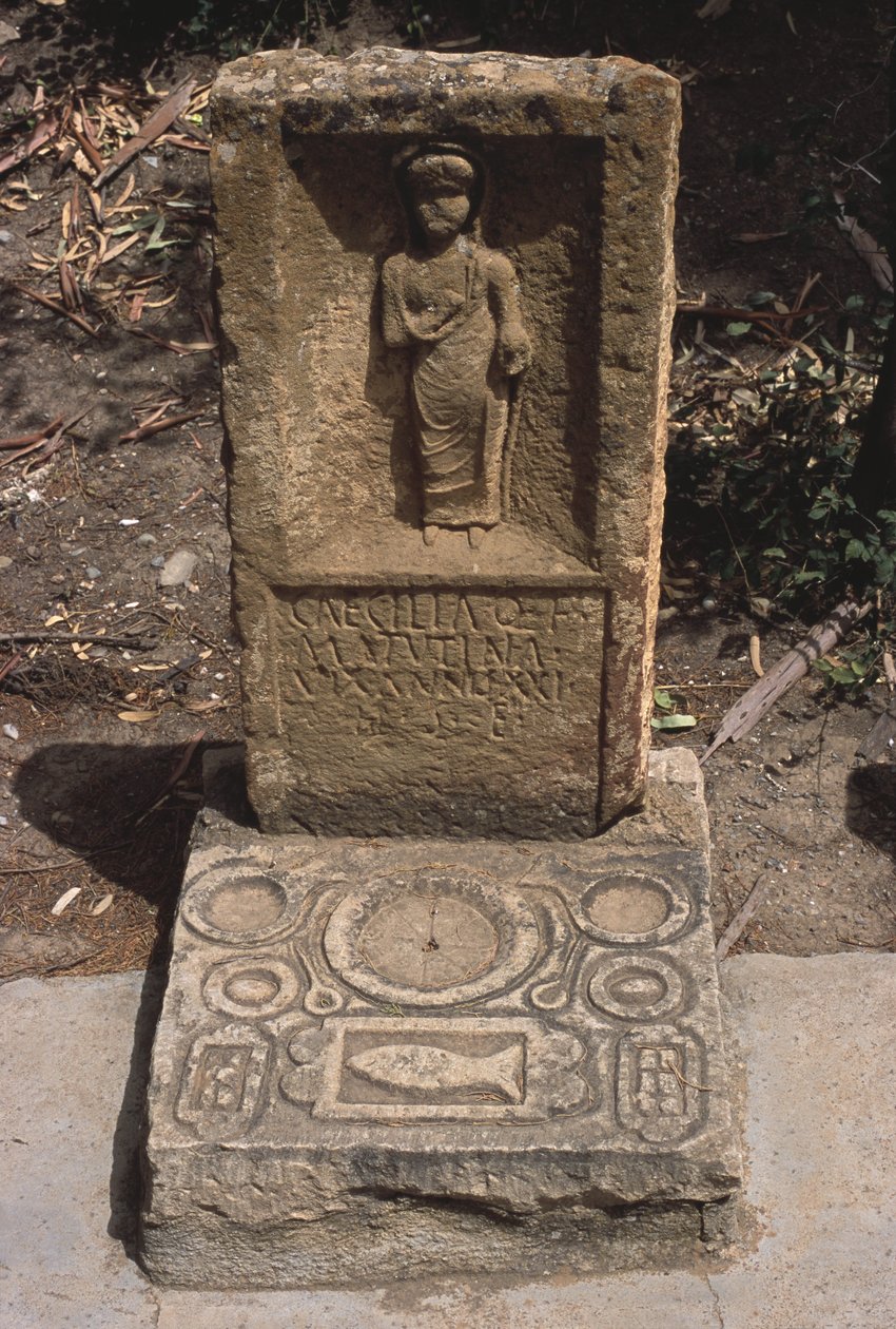 Stela, magas birodalmi időszak (i.e. 27-395) alkotó: Roman Imperial Period