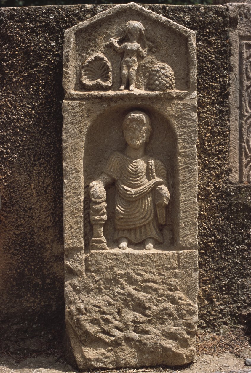 Stela, magas birodalmi időszak (i.e. 27-395) alkotó: Roman Imperial Period