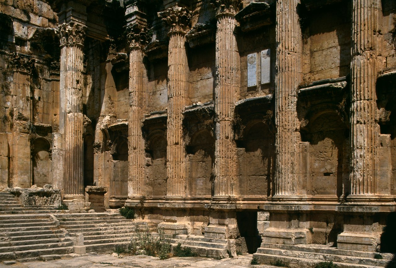 Bacchus temploma, részlet, magas birodalmi időszak (i.e. 27-395) alkotó: Roman Imperial Period