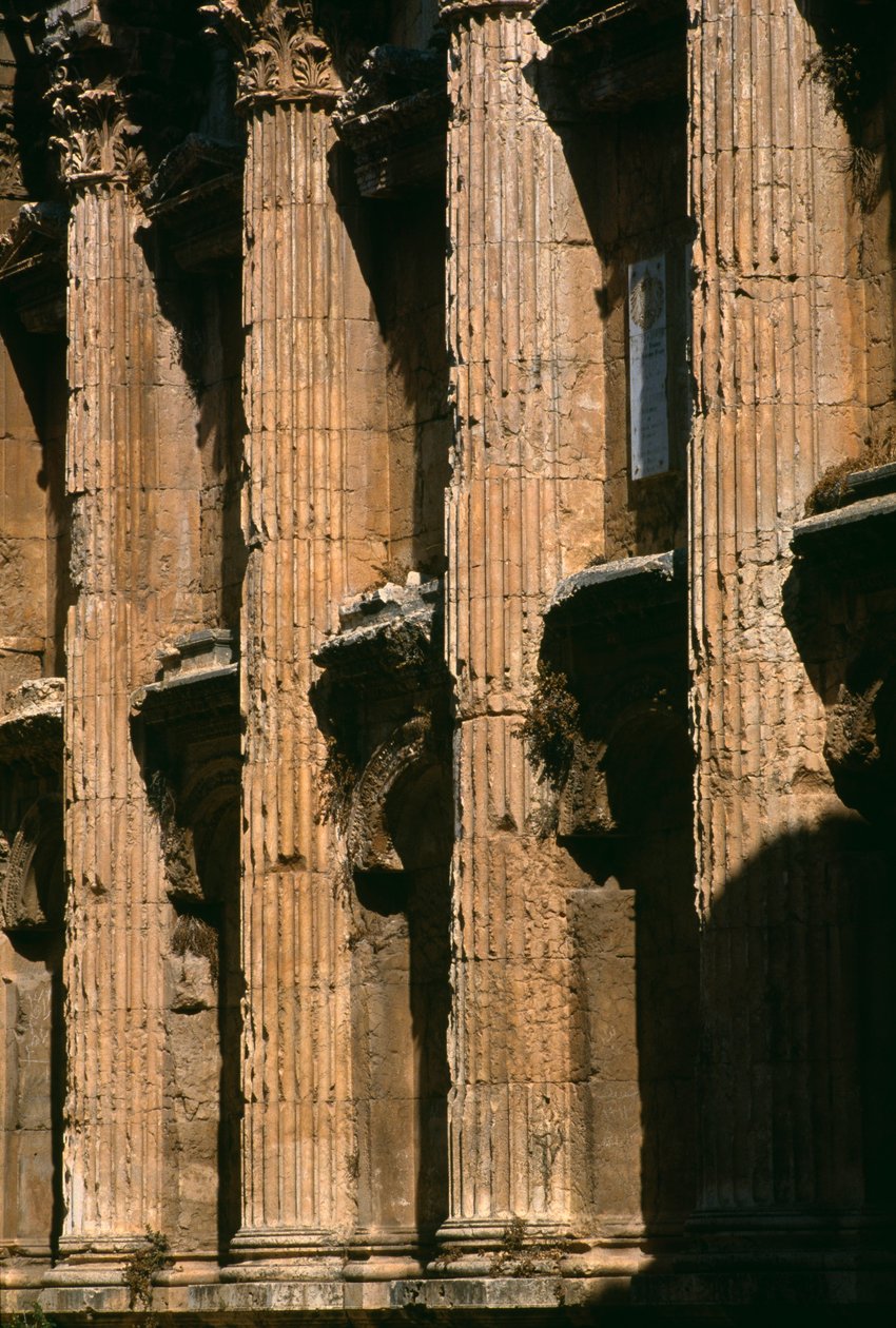 Bacchus temploma, részlet, magas birodalmi időszak (i.e. 27-395) alkotó: Roman Imperial Period