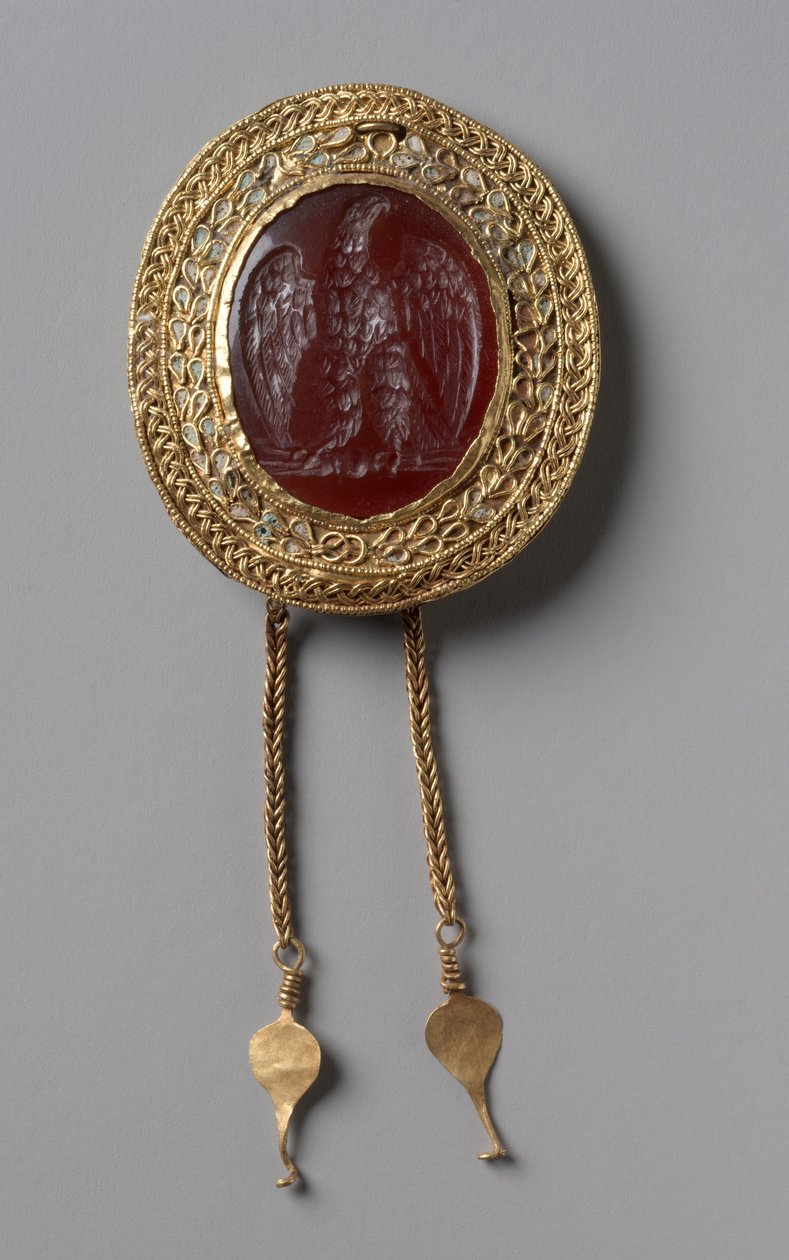 A császári sas, 1-25 körül (korneol mélynyomás) alkotó: Roman Imperial Period