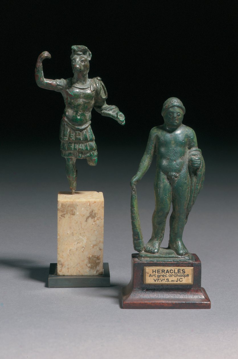 A Psychopomp Hermanubis alakja, Kr.u. 2. század körül alkotó: Roman Period Egyptian