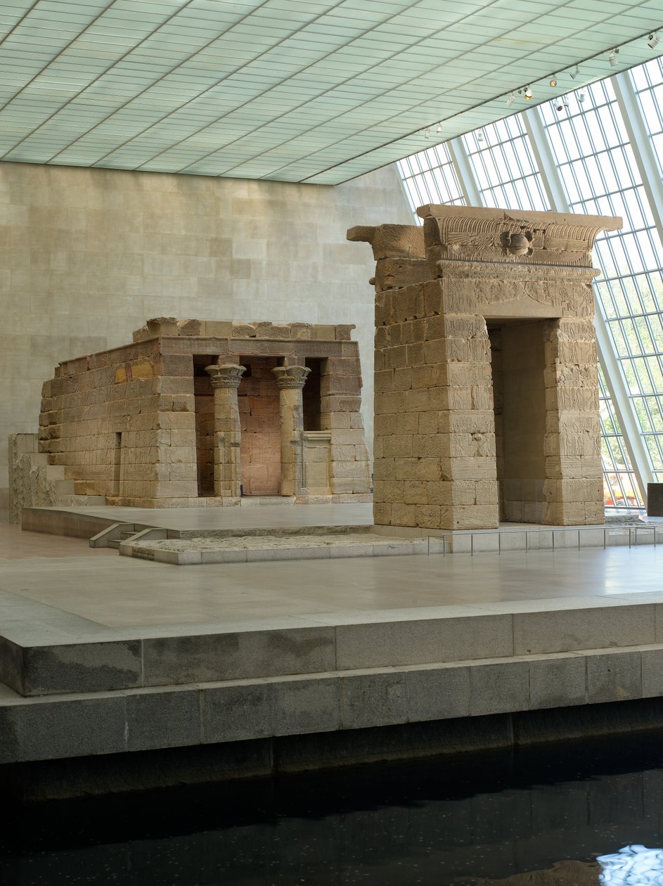 Dendur temploma, ie 10 körül (lipari homokkő) alkotó: Roman Period Egyptian