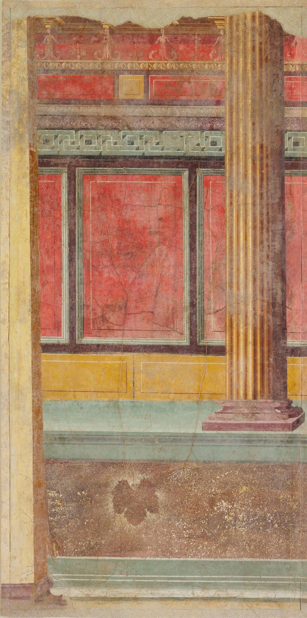 Falfestmény egy Boscoreale-i villából, Kr.e. 50–40. alkotó: Roman Republican Period