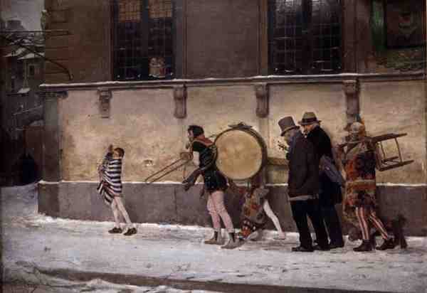 A felvonulás alkotó: Roman Ribera Ciara