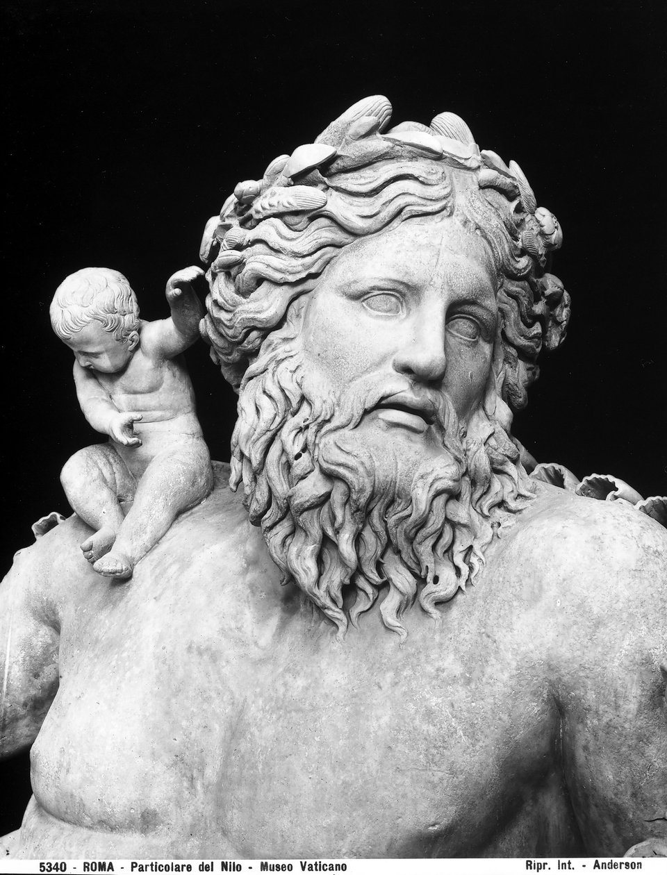 A Nílus folyó allegóriája (márvány) (264717 részlet) alkotó: Roman Roman