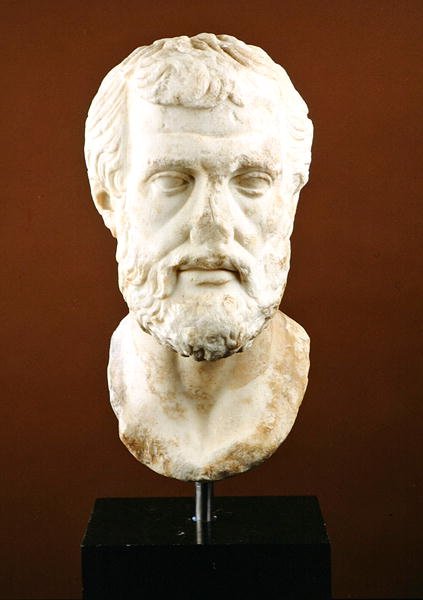 Egy szónok vagy filozófus, i.e. 300 körül (márvány) alkotó: Roman Roman