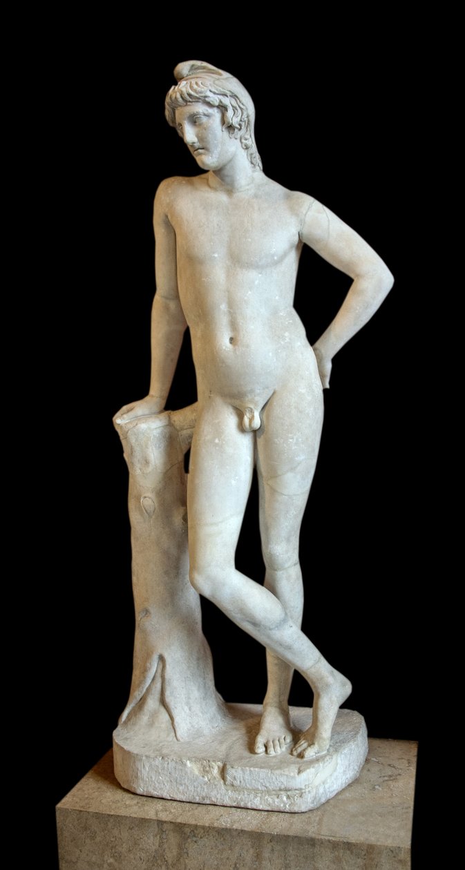 Az Art Grece Paris neve Paris de Lansdowne, Kr.u. 2. század eleje, márvány alkotó: Roman Roman