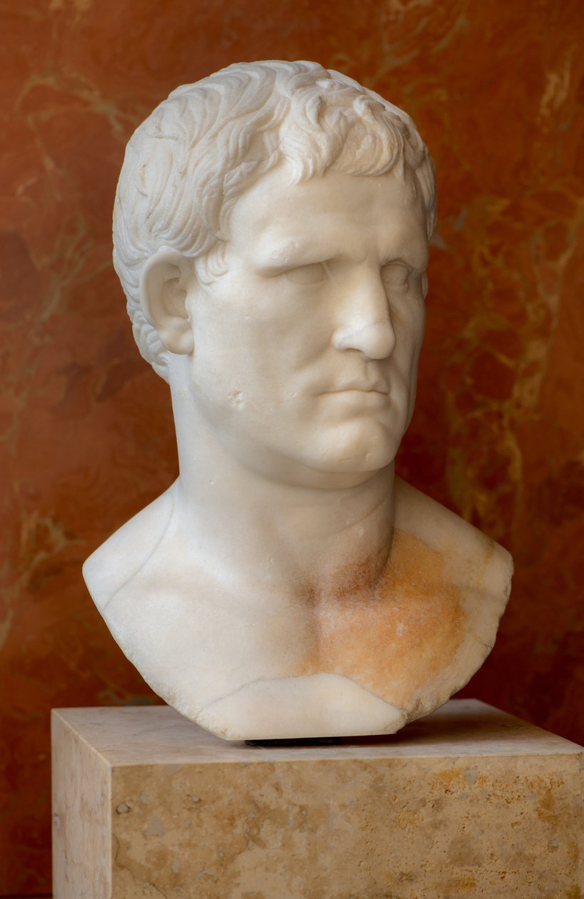 Art Rome Bust d Agrippa (kb. ie 64 – ie 12) alkotó: Roman Roman