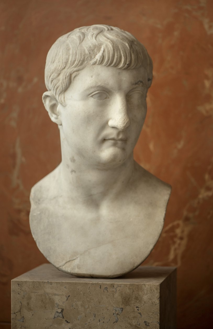Art Róma, Drusus the Young mellszobra (Kr. e. 13 – i.sz. 23) márvány alkotó: Roman Roman