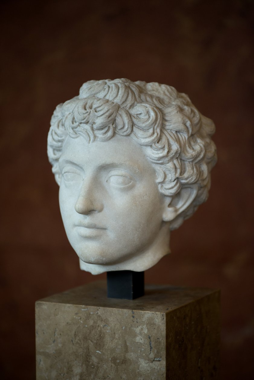 Art Rome Mark Aurele Young római császár feje (i.sz. 121-180) Márvány alkotó: Roman Roman