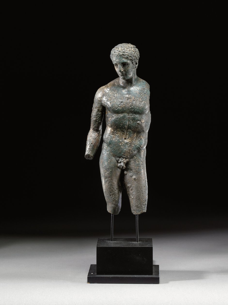 Sportoló, Kr.e. 1. század vége – Kr. u. 1. század eleje (bronz) alkotó: Roman Roman