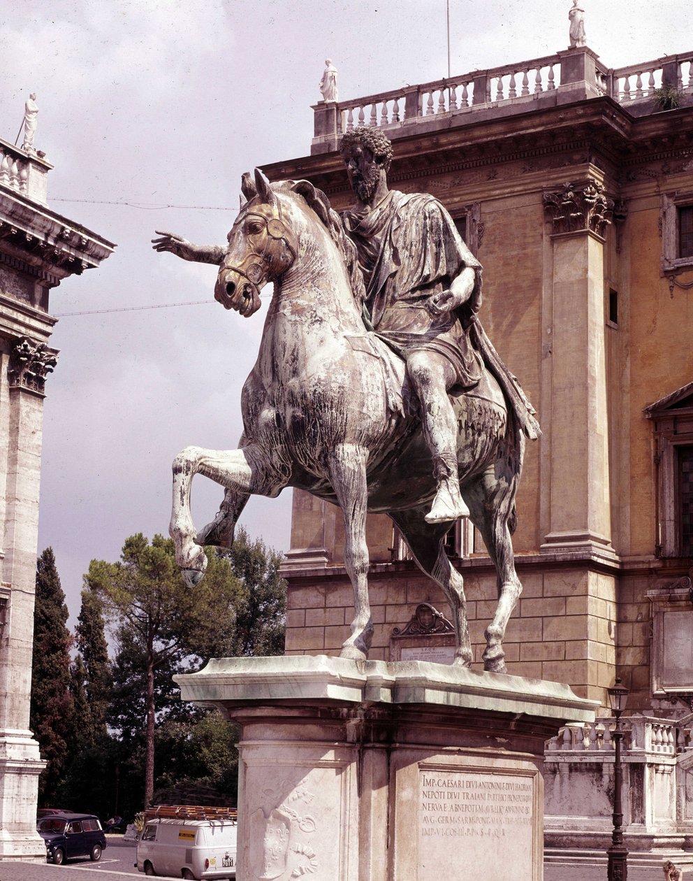 Marcus Aurelius lovas szobra - Campidoglio tér, Róma alkotó: Roman Roman