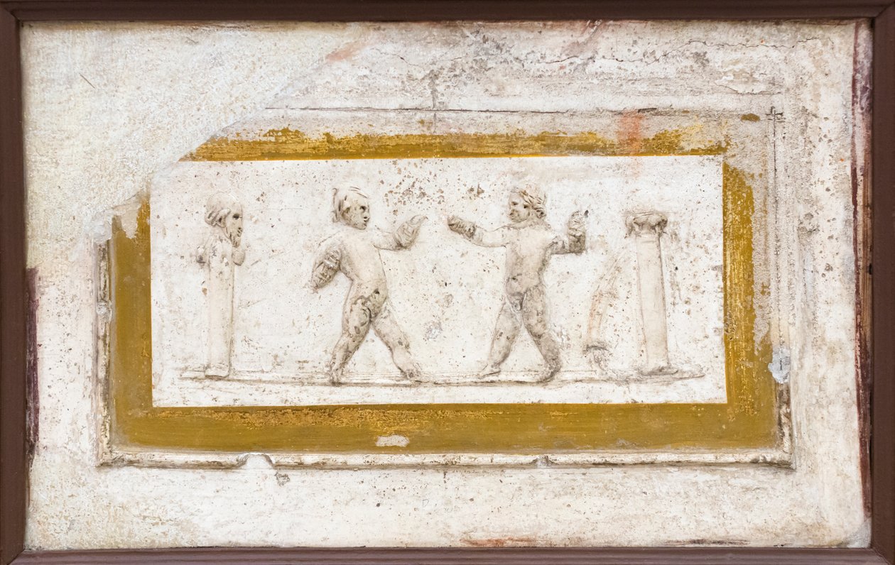 Harci jelenet Erotes alkotó: Roman Roman