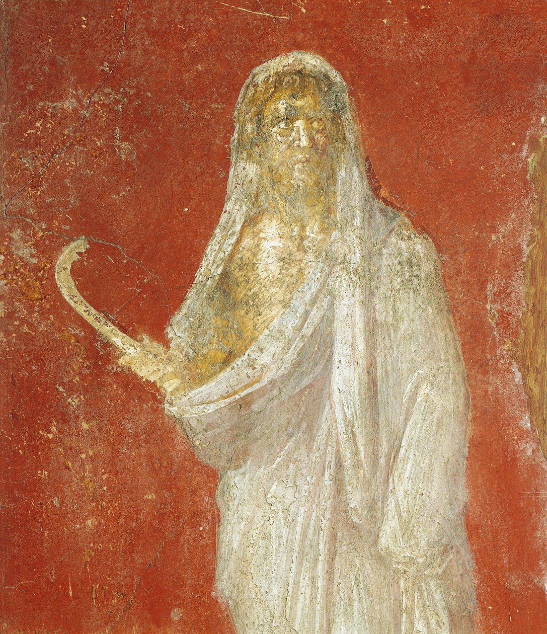 Szaturnuszt ábrázoló freskó Pompeiből alkotó: Roman Roman