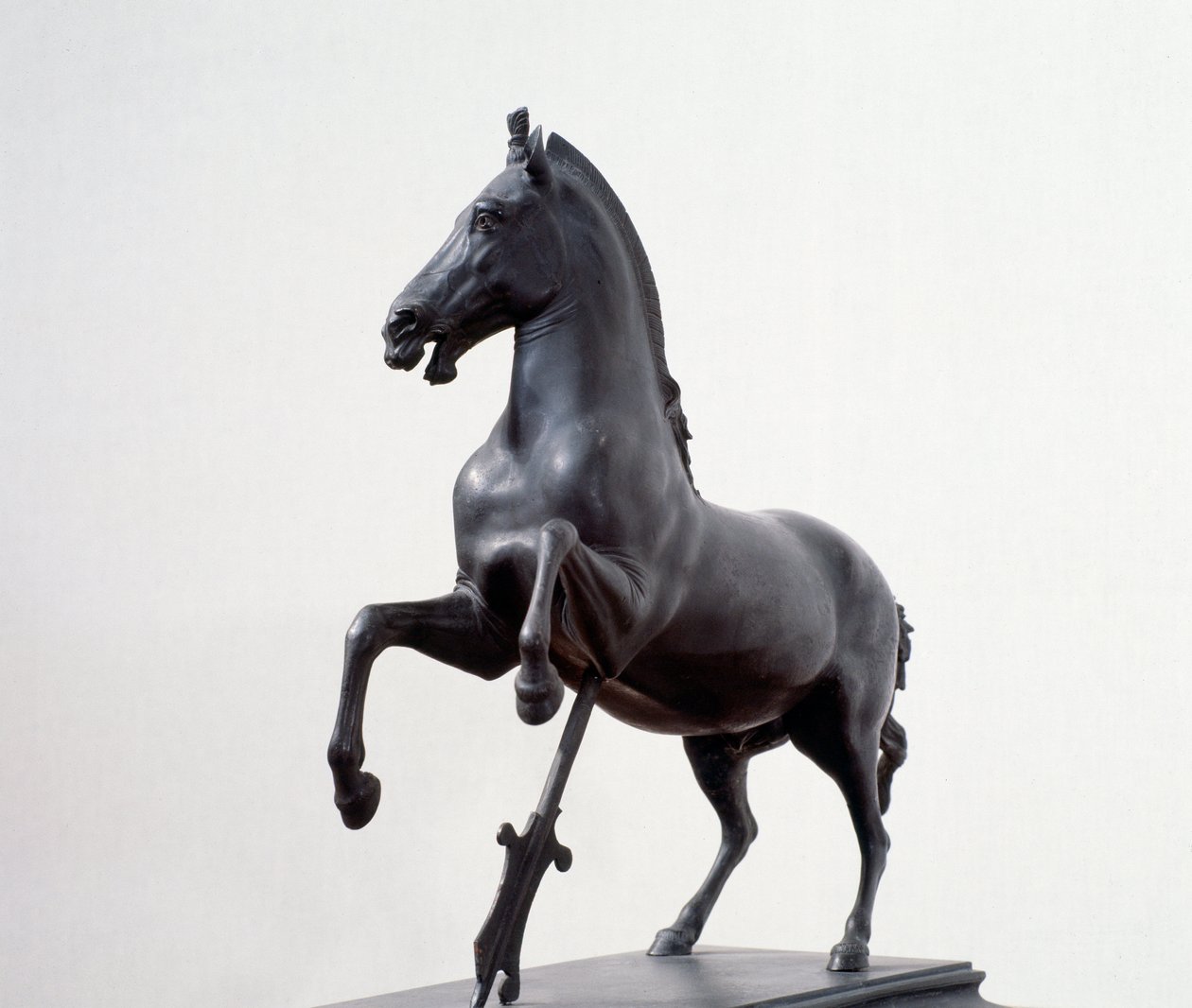 Vágtató ló (bronz szobor egy görög eredeti után, Kr. e. 4. századból) alkotó: Roman Roman