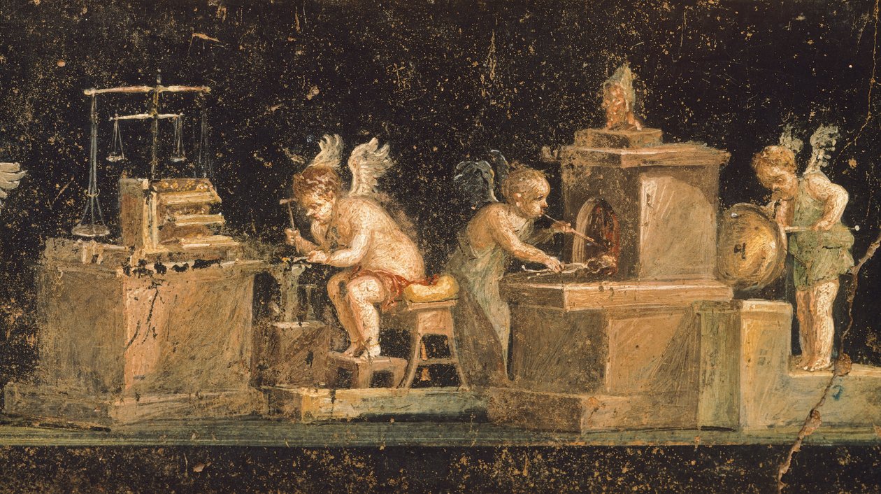 Olaszország, Campania, Pompei (UNESCO világörökségi helyszín alkotó: Roman Roman