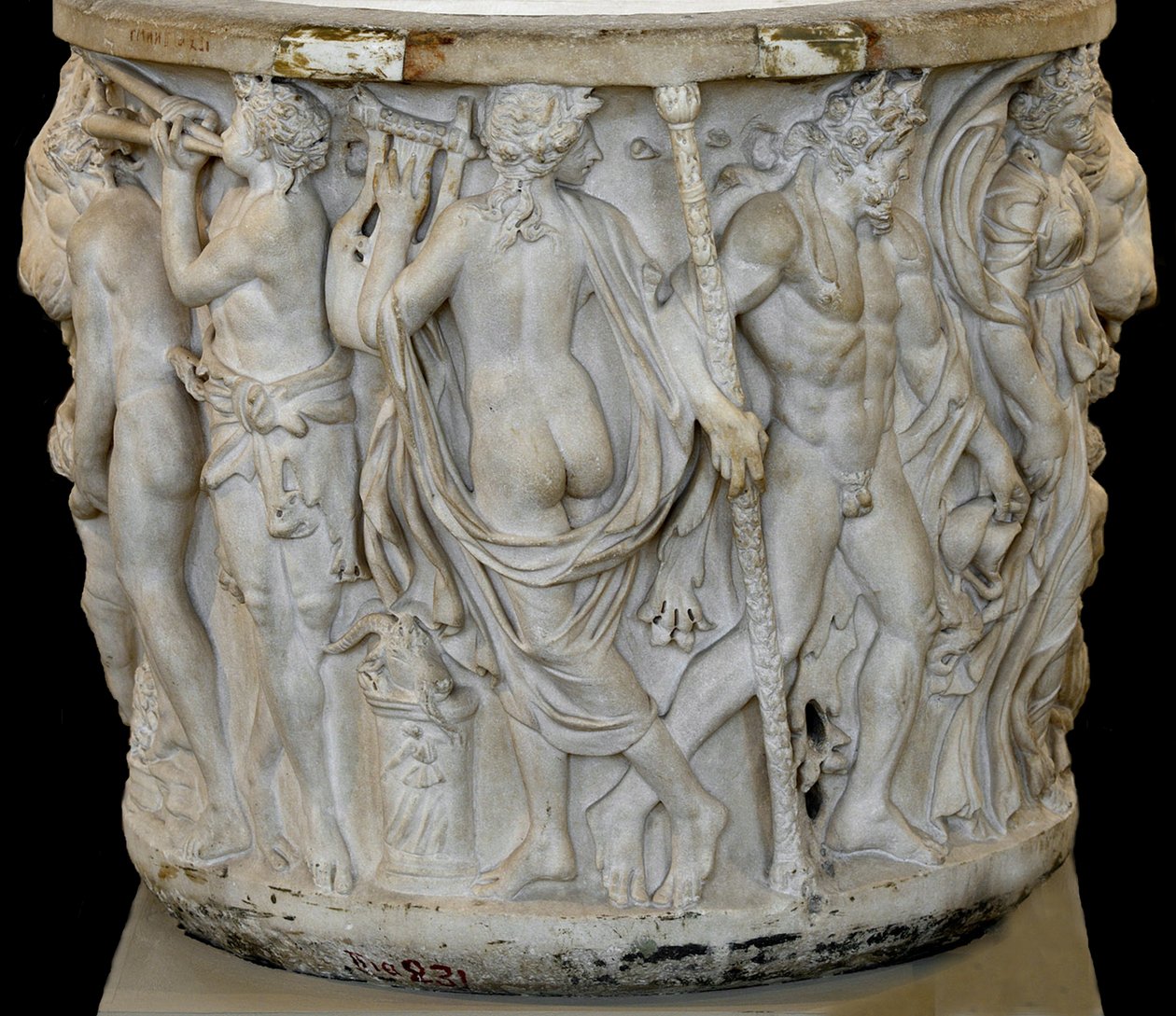Lenos szarkofág Dionüsziosz jelenetekkel (márvány) alkotó: Roman Roman