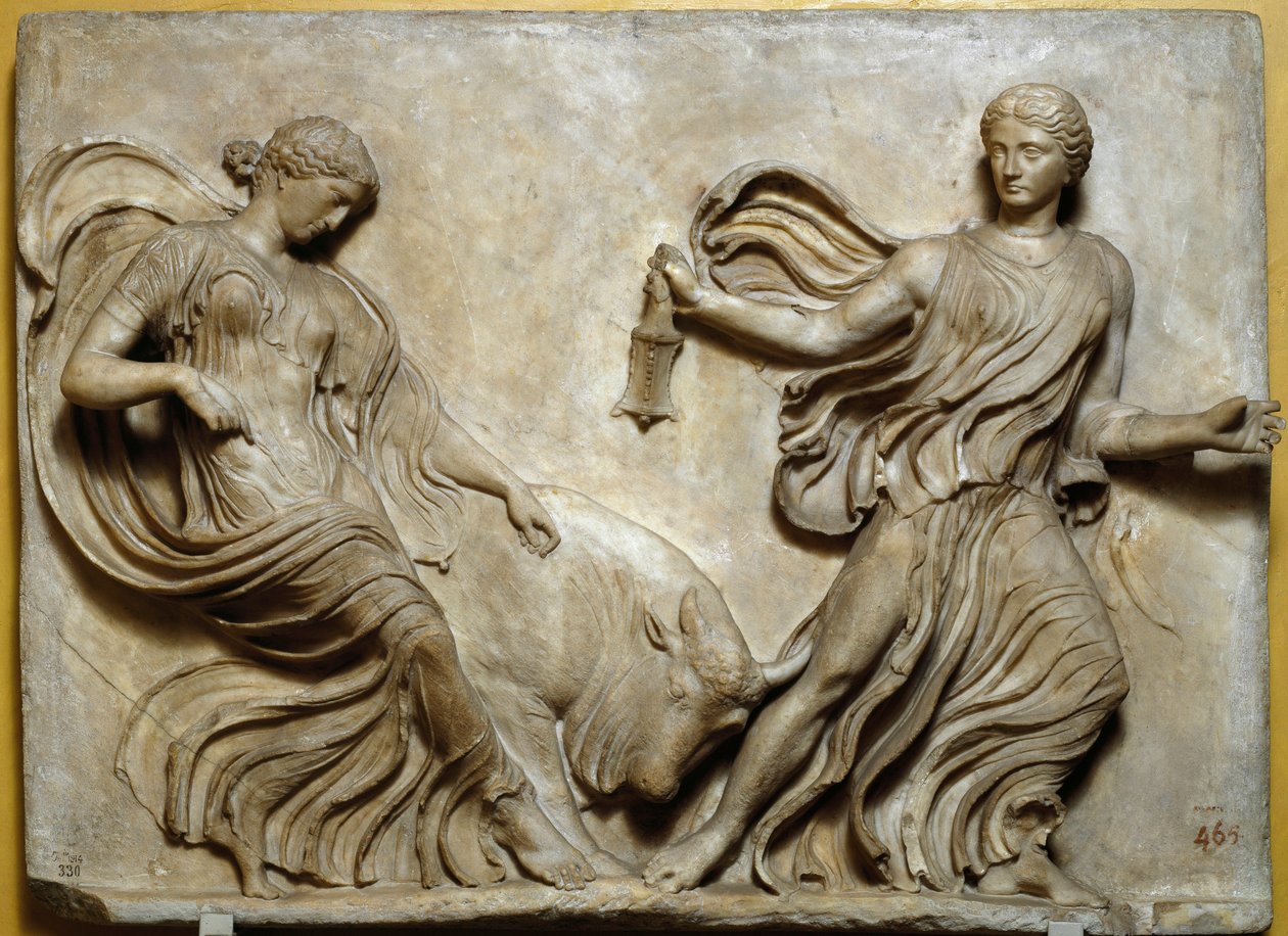 Alacsony dombormű a Nike Athena templom mellvédjén alkotó: Roman Roman
