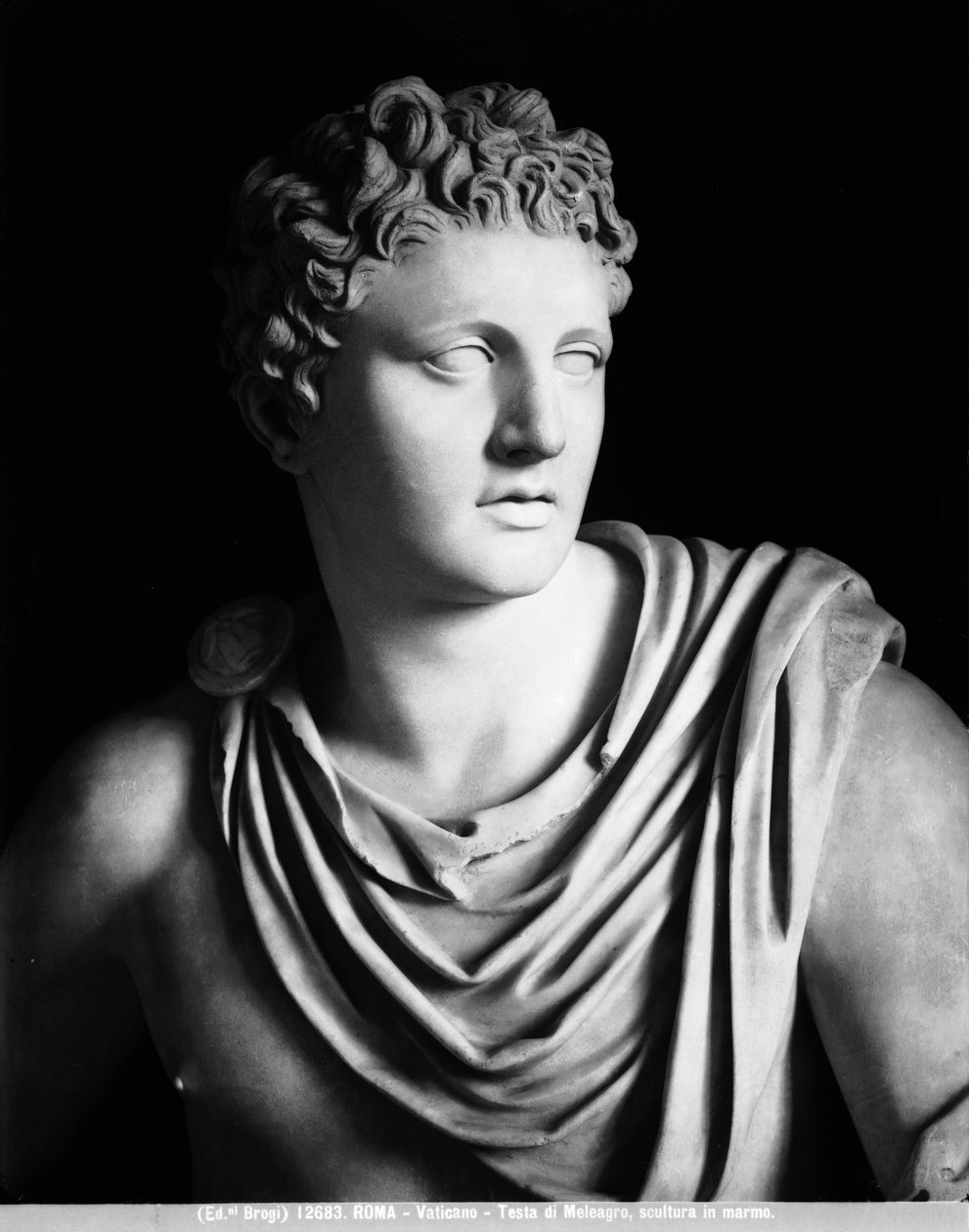 Meleagris (részlet), Scopas eredeti példányának római másolata alkotó: Roman Roman