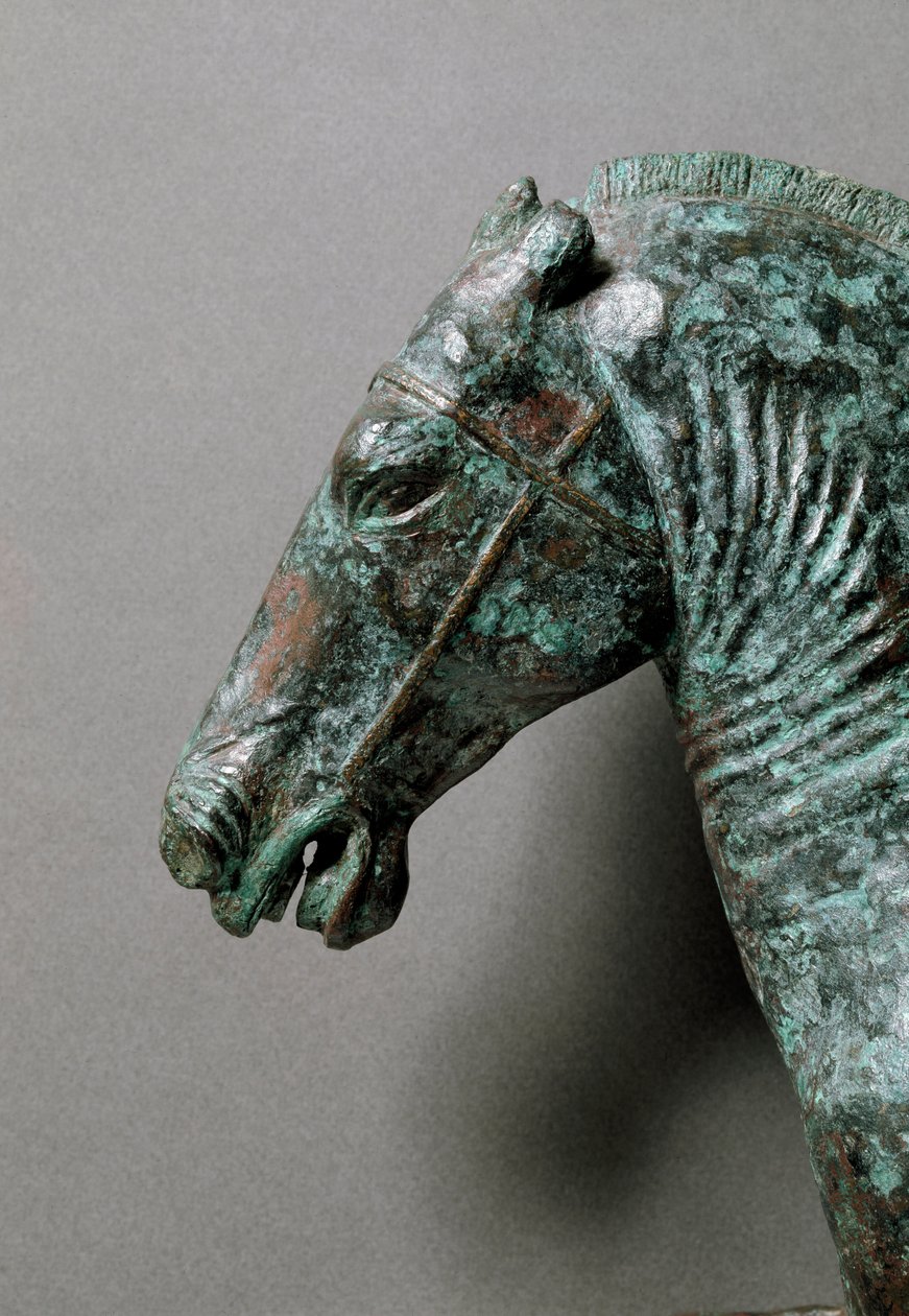 Római művészet: „” Vágtató ló”” Részlet. Cerro al Calvario bronzszobra alkotó: Roman Roman