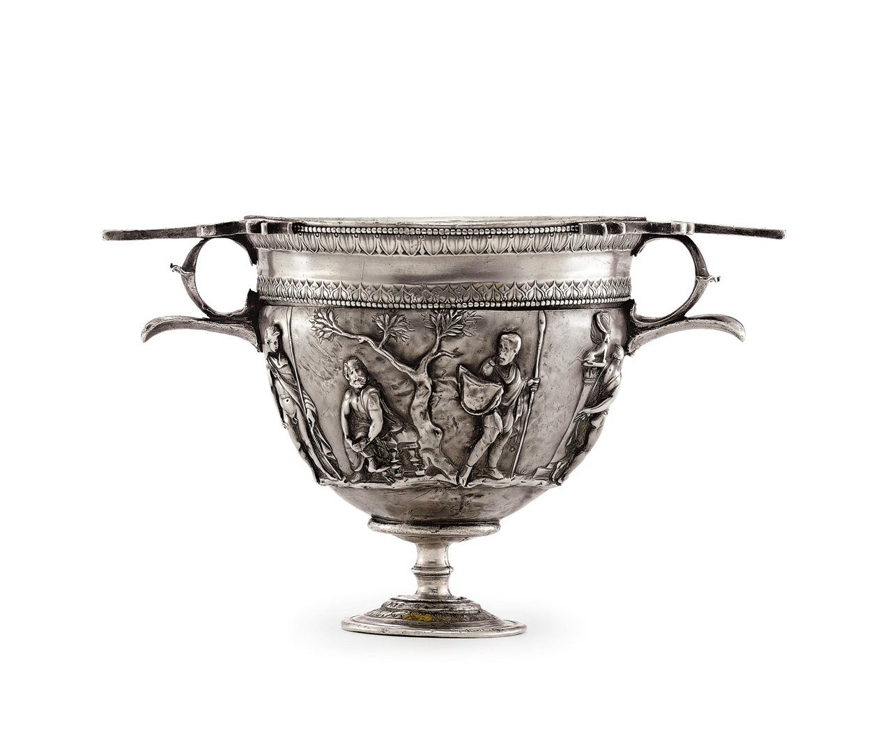 Skyphos, c. Kr.e. 1. század vége – Kr. u. 1. század eleje (ezüst) alkotó: Roman Roman