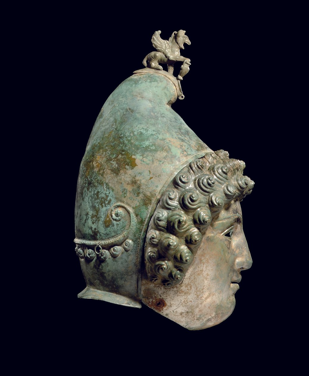 A Crosby Garrett sisak, Kr.u. 1.-2. század vége (bronz) (lásd még: 871728-34, 396159, 482018 és 413093-94) alkotó: Roman Roman