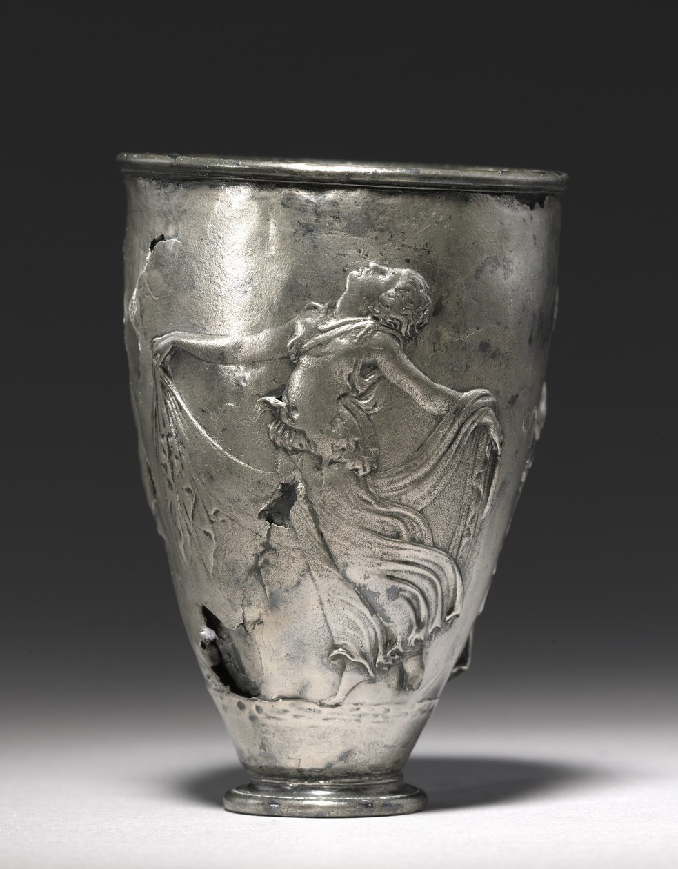 A Vicarello Serleg, Vicarello, Augustanus (ezüst) alkotó: Roman Roman