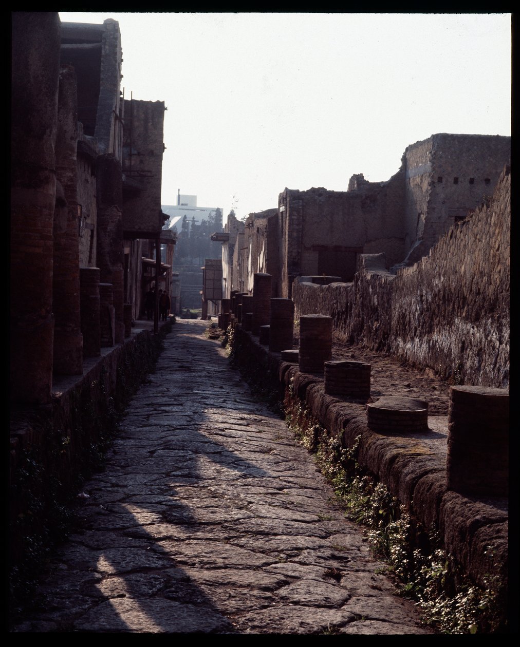 Kilátás egy utcára, Kr.e. 5. század - Kr. u. 1. század alkotó: Roman Roman