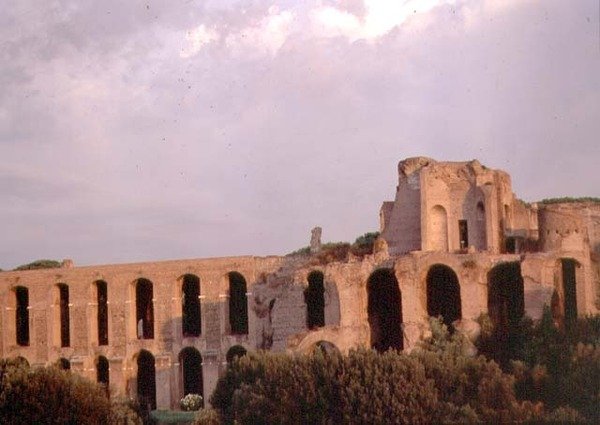 Kilátás a Palatinusra a Circus Maximusról (fotó) (lásd még: 99012) alkotó: Roman Roman