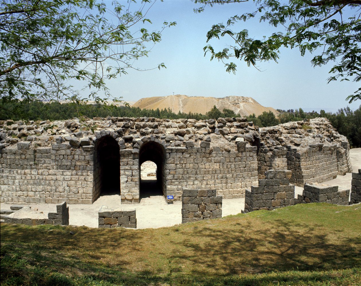 Kilátás a szkitopoliszi római színházra, Kr.e. 2. század – Kr. u. 4. század alkotó: Roman Roman