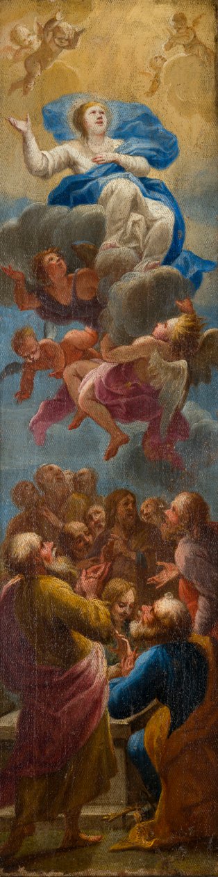 A Szűz mennybemenetele, 1650-1750 körül (olaj, vászon) alkotó: Roman School