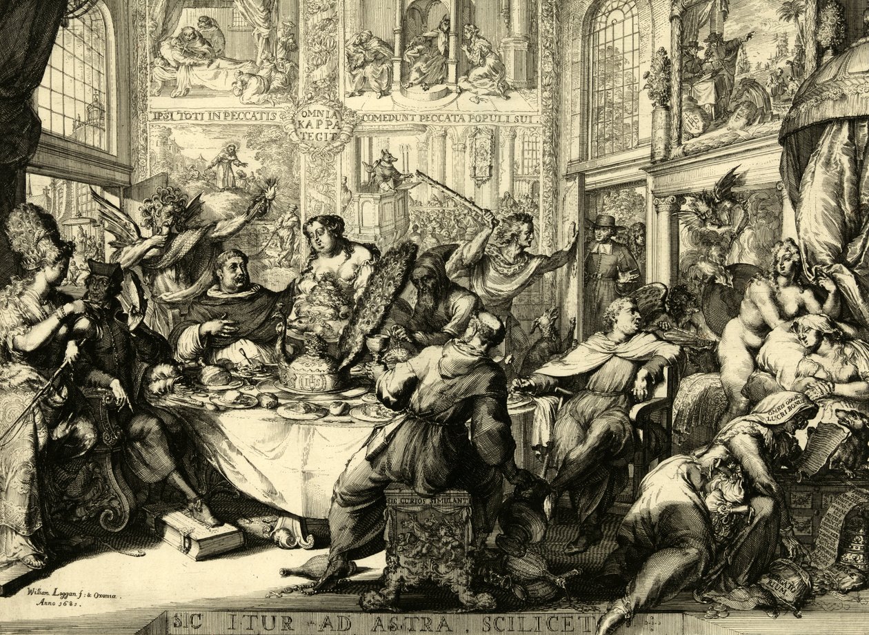 Így megy a csillagokhoz, mégpedig 1681-hez alkotó: Romeyn de (after) Hooghe