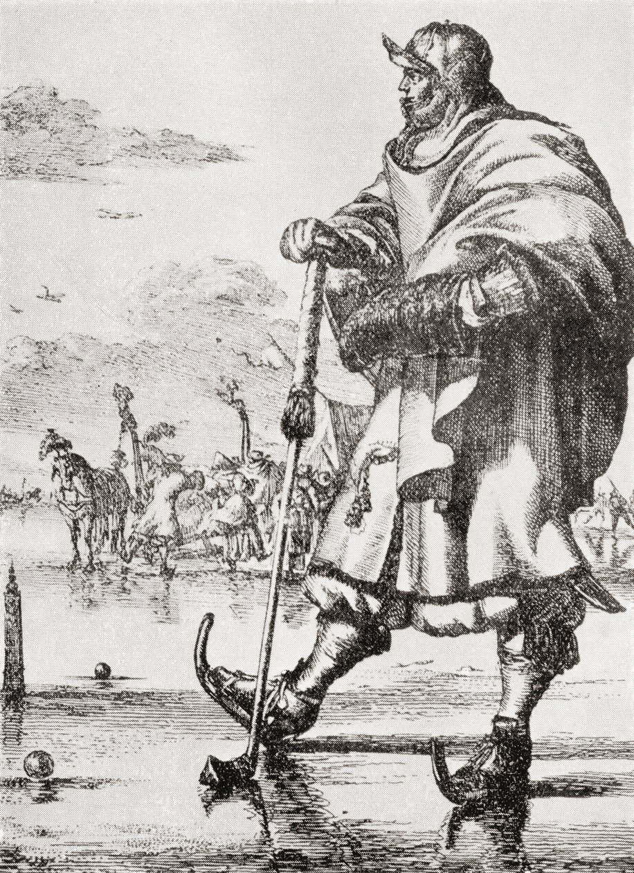 A Golf óriása, a The Connoisseur Magazine-ból, 1902-ben alkotó: Romeyn de Hooghe
