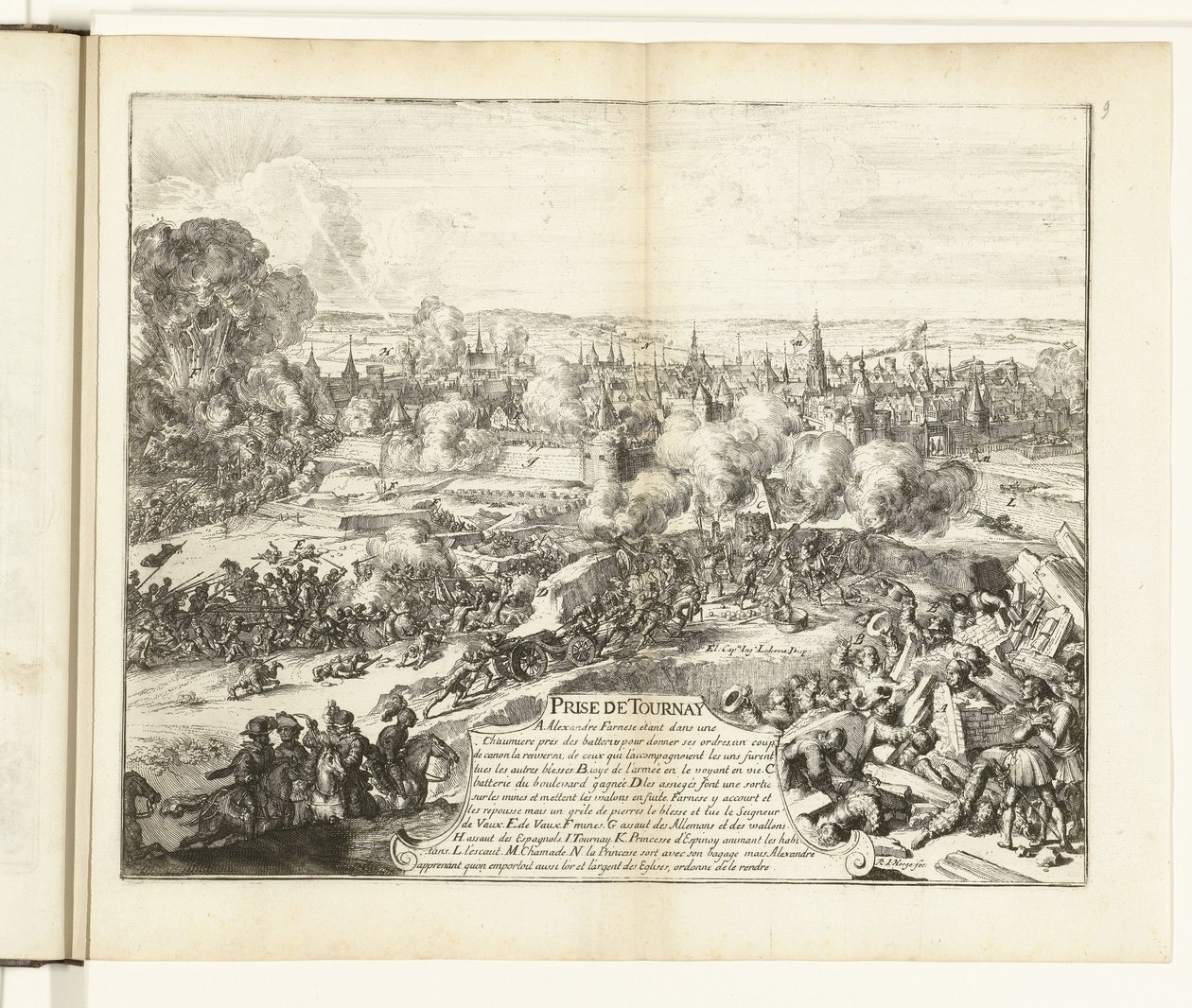 Inname van Doornik, 1581 Prise de Tournay (title on object) Guerres de Flandres (series title)   1328840   hu       hungarian Successfully Translated  Original: Apollo Killing Coronis Translat: Apollo Killing Coronis 1240921 hu hungarian Successfully Trans alkotó: Romeyn de Hooghe