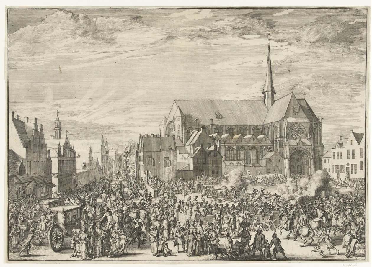 I. Lipót belépése Brüsszelbe, 1686 I. Lipót belépése Brüsszelbe a törökök legyőzése után, 1686 (sorozat címe) alkotó: Romeyn de Hooghe