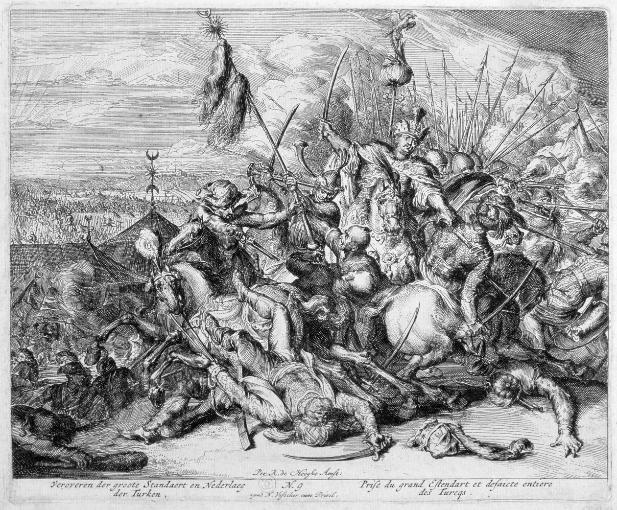 Bécsi nyomtatási ciklus, A Nagy Szabályzat megörökítése, 1683 alkotó: Romeyn de Hooghe