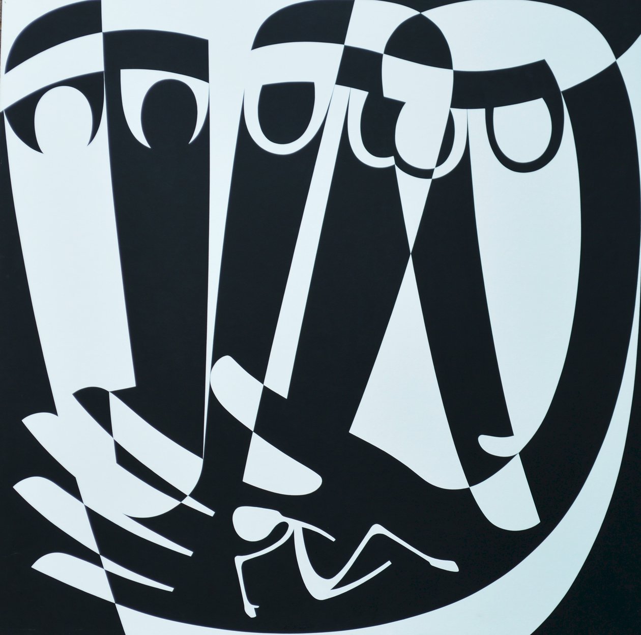 Peace Work, 1999 (akril a fedélzeten) alkotó: Ron Waddams