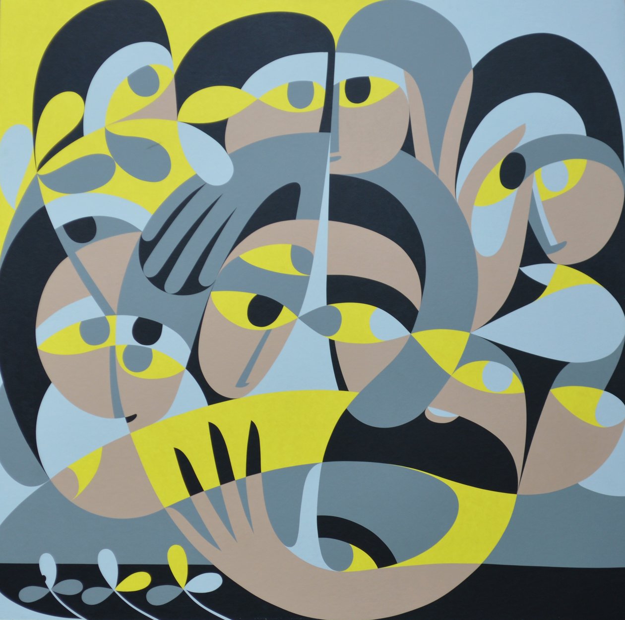 Jelenlét III, 1987 alkotó: Ron Waddams