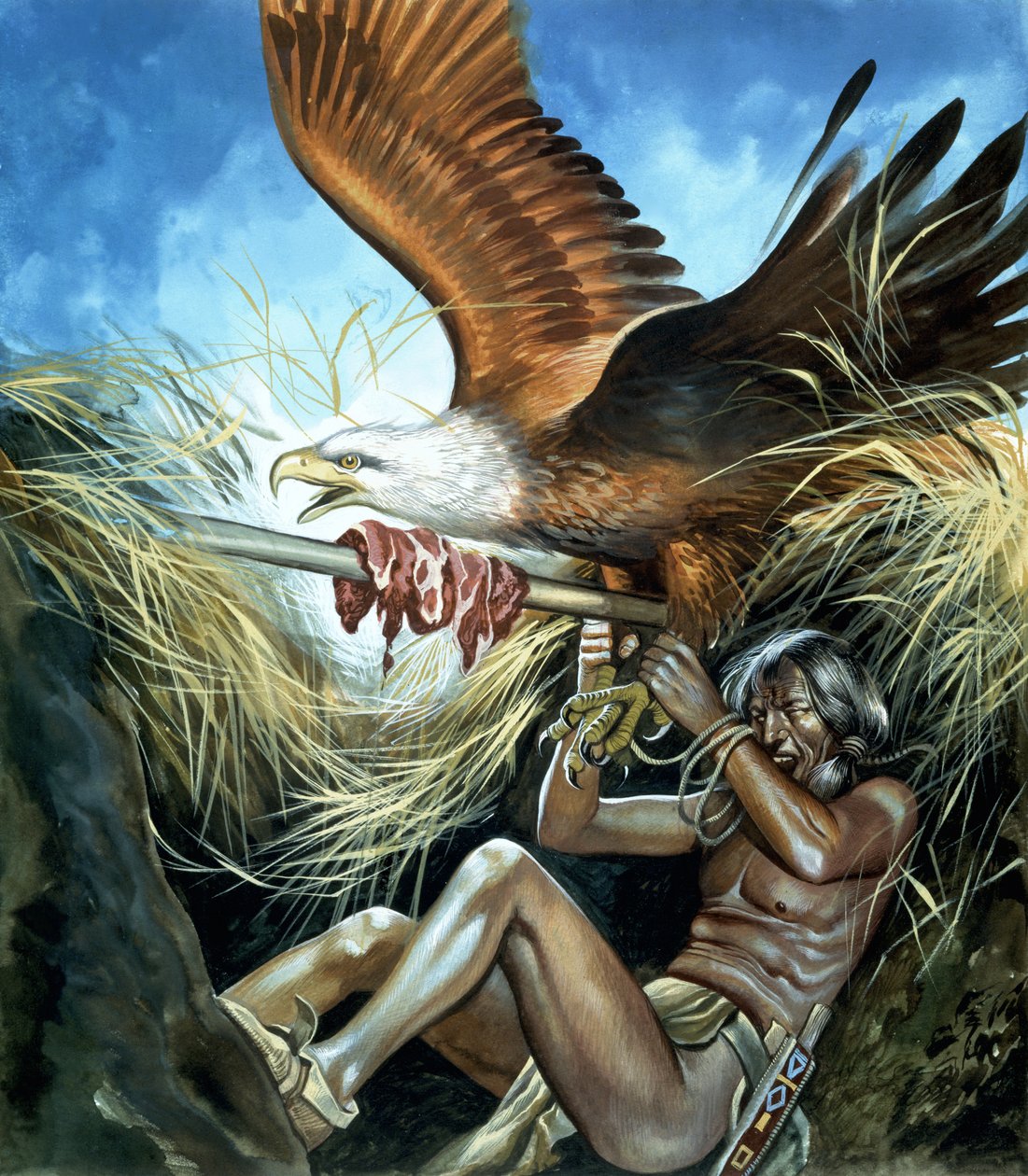 Sas és indián alkotó: Ron Embleton