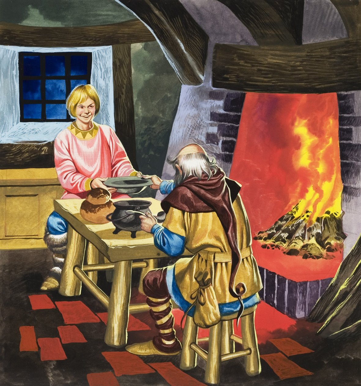Tündérmese (gouache, papír) alkotó: Ron Embleton