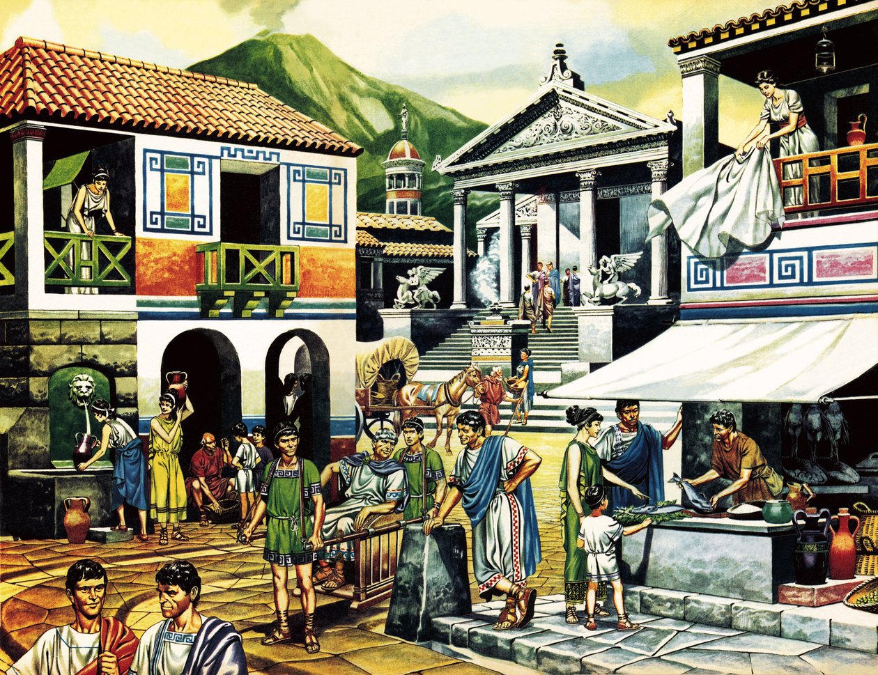 Pompei alkotó: Ron Embleton